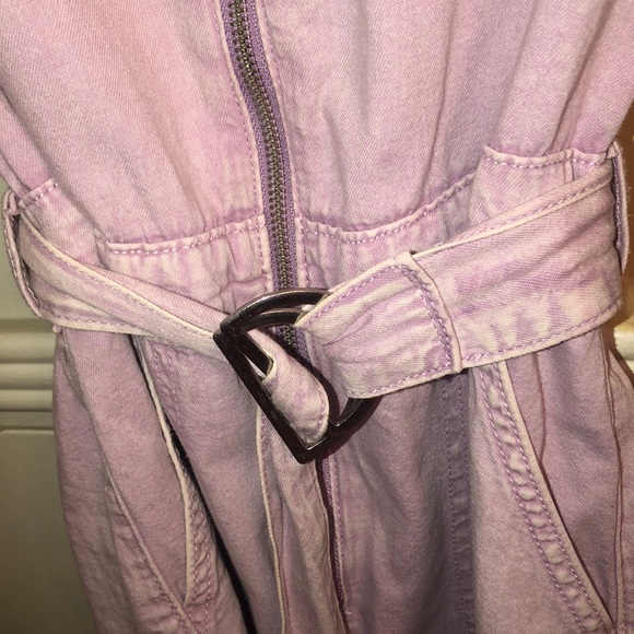 LAVENDER UTILITY ROMPER - Picture 4 of 4